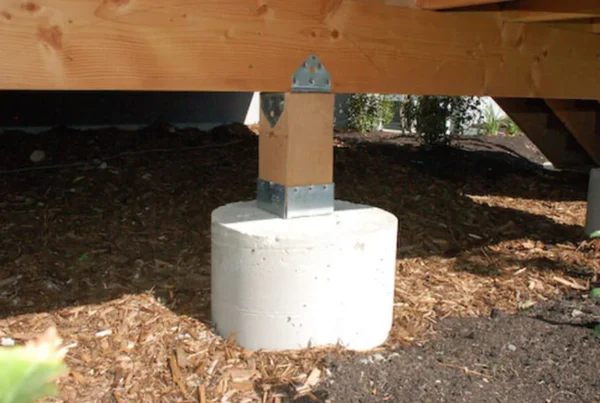 Deck footings - Fence Post Pro