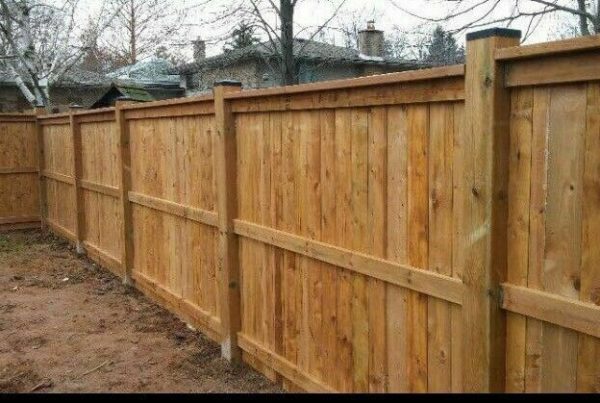 Wooden Fence - Fence Post Pro