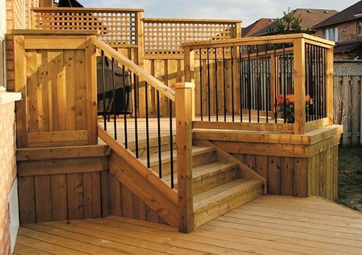 Wooden Deck - Fence Post Pro